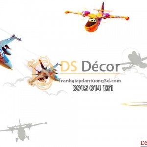 Giấy dán tường Hàn Quốc trẻ em Dream World D5078-1 Giấy dán tường Hàn Quốc trẻ em Dream World D5078-1