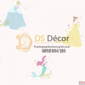 Giấy dán tường Hàn Quốc trẻ em Dream World D5106-1 Giấy dán tường Hàn Quốc trẻ em Dream World D5106-1