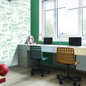 Giấy dán tường Hàn Quốc trẻ em Dream World D5113-1 phối cảnh Giấy dán tường Hàn Quốc trẻ em Dream World D5113-1 phối cảnh
