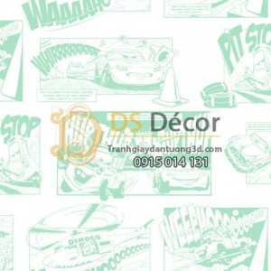 Giấy dán tường Hàn Quốc trẻ em Dream World D5113-1 Giấy dán tường Hàn Quốc trẻ em Dream World D5113-1