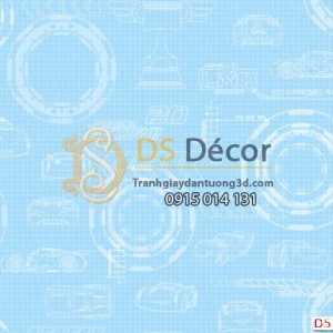 Giấy dán tường Hàn Quốc trẻ em Dream World D5115-1 Giấy dán tường Hàn Quốc trẻ em Dream World D5115-1