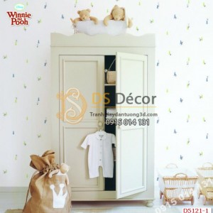 Giấy dán tường Hàn Quốc trẻ em Dream World D5121-1 phối cảnh Giấy dán tường Hàn Quốc trẻ em Dream World D5121-1 phối cảnh