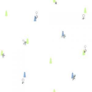 Giấy dán tường Hàn Quốc trẻ em Dream World D5121-1 Giấy dán tường Hàn Quốc trẻ em Dream World D5121-1