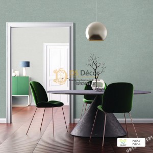 Giấy dán tường Hàn Quốc hiện đại một màu mã 7907-2,7907-4 KG