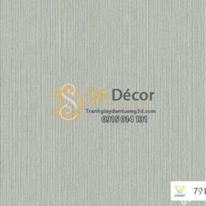 Giấy dán tường Hàn Quốc hiện đại một màu sọc nhỏ mã 7913-5 Giấy dán tường Hàn Quốc hiện đại một màu sọc nhỏ mã 7913-5