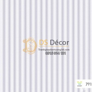 Giấy dán tường Hàn Quốc hiện đại sọc dọc 7916-2 Giấy dán tường Hàn Quốc hiện đại sọc dọc 7916-2