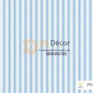 Giấy dán tường Hàn Quốc hiện đại sọc dọc 7916-5 Giấy dán tường Hàn Quốc hiện đại sọc dọc 7916-5