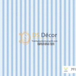 Giấy dán tường Hàn Quốc hiện đại sọc dọc 7916-5 Giấy dán tường Hàn Quốc hiện đại sọc dọc 7916-5