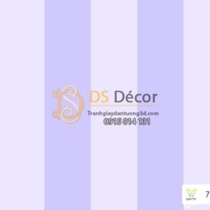 Giấy dán tường Hàn Quốc hiện đại sọc tím trẻ em 7922-5 Giấy dán tường Hàn Quốc hiện đại sọc tím trẻ em 7922-5
